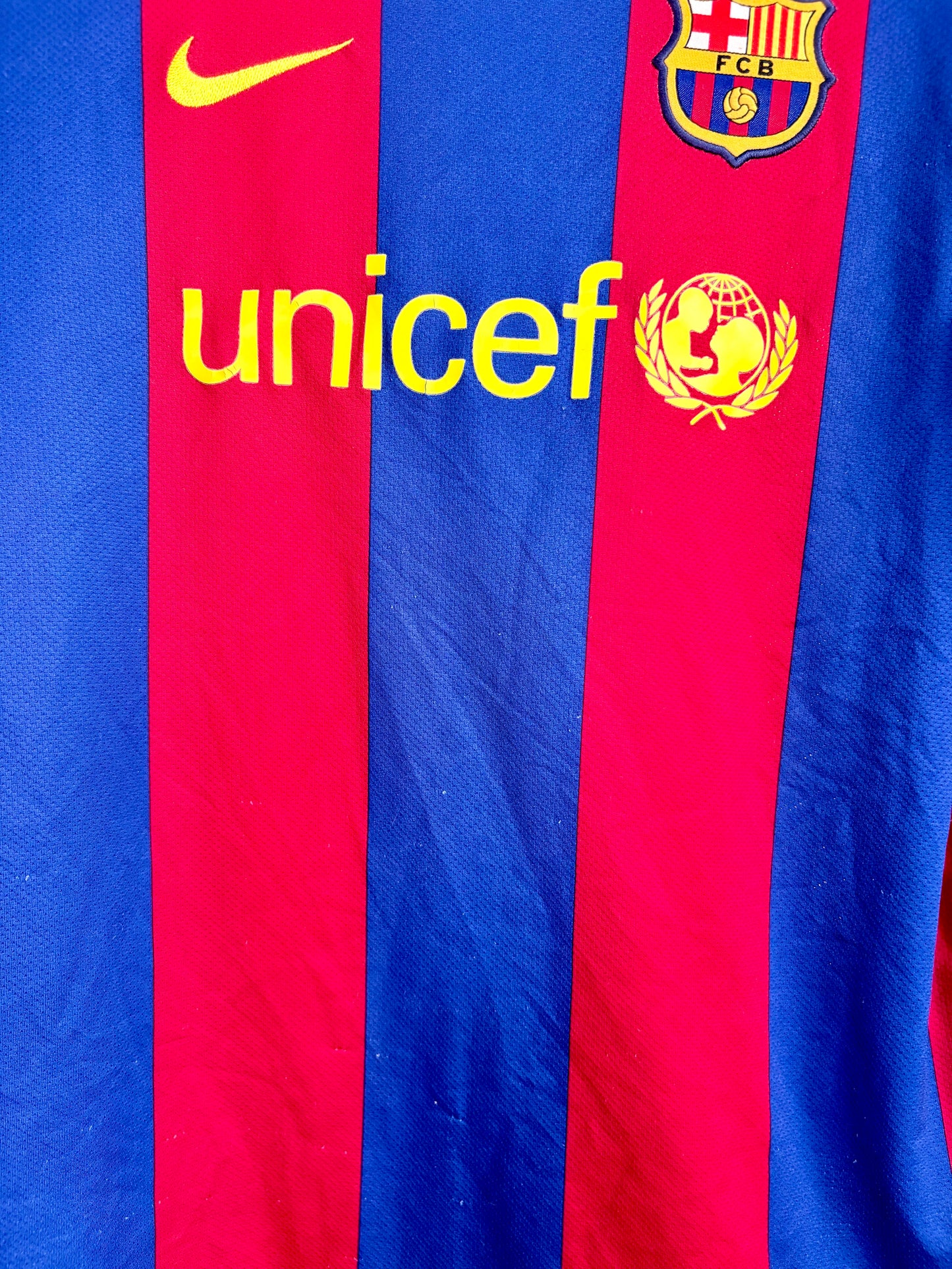 FC Barcelona langærmet fodboldtrøje 2010