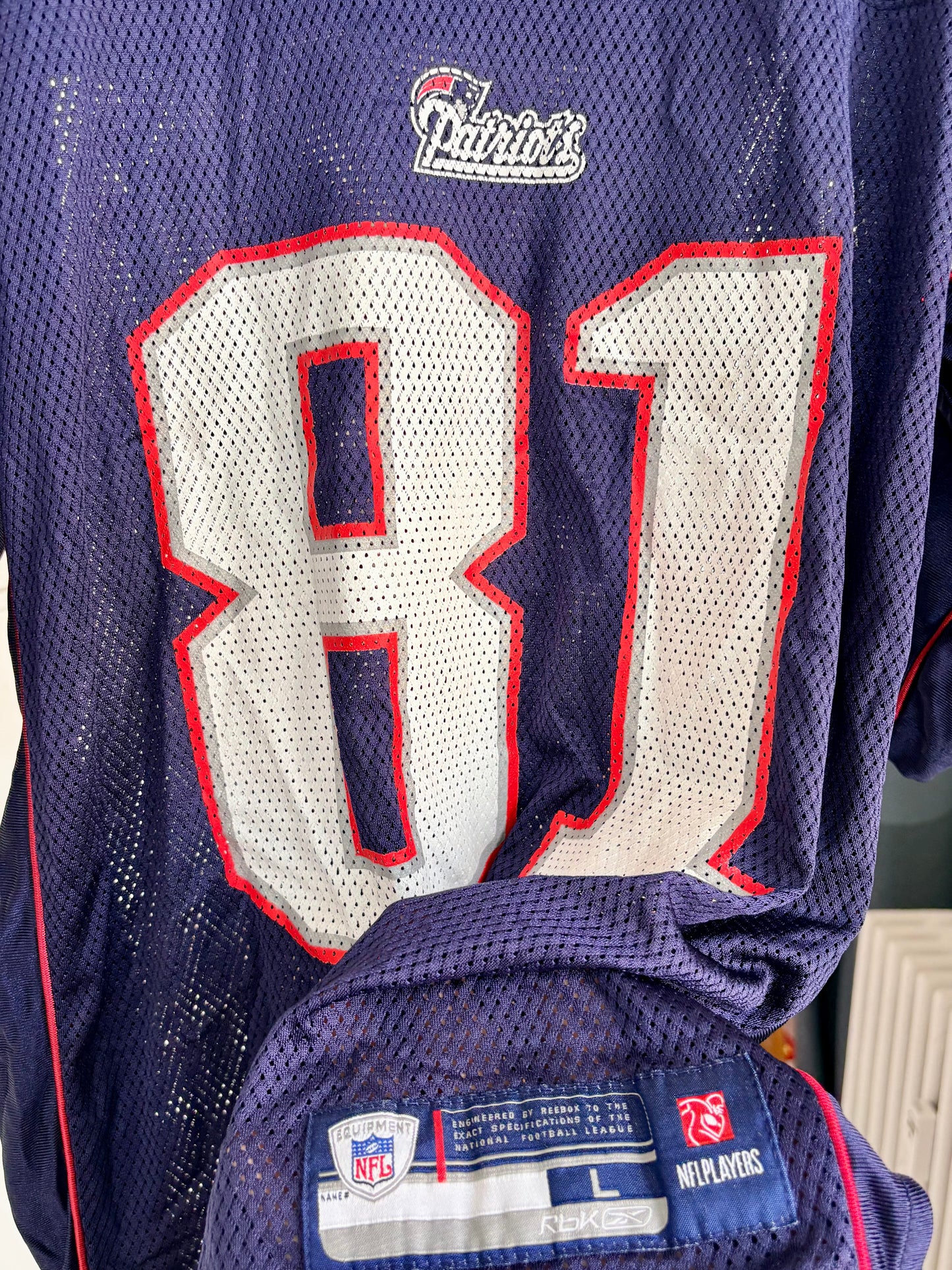 New England Patriots NFL-trøje 2007 – Randy Moss #81