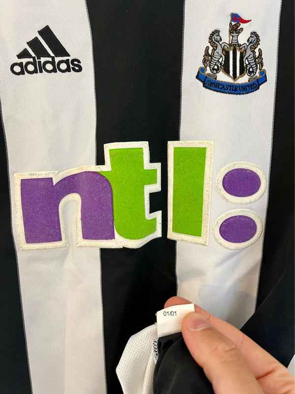 Newcastle fodboldtrøje 2001