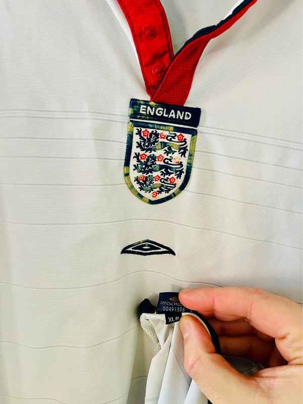 England fodboldtrøje 2003