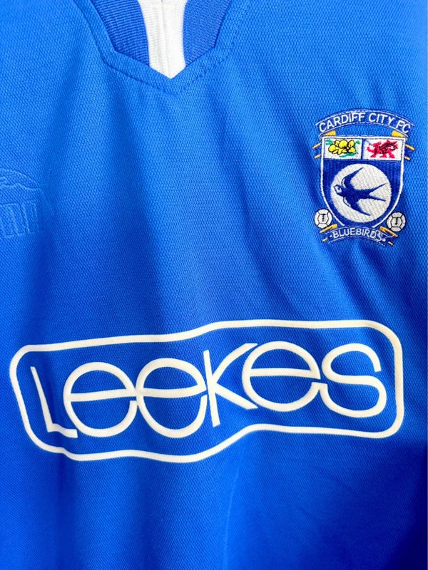 Cardiff City fodboldtrøje 2002-03 – billede 5