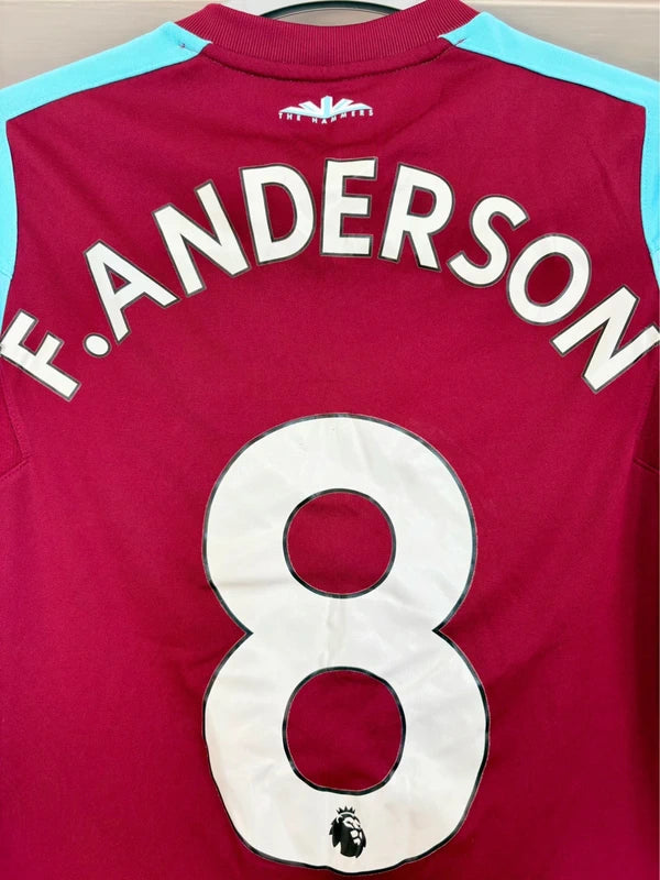West Ham United fodboldtrøje 2018/19 – Felipe Anderson #8 – billede 4
