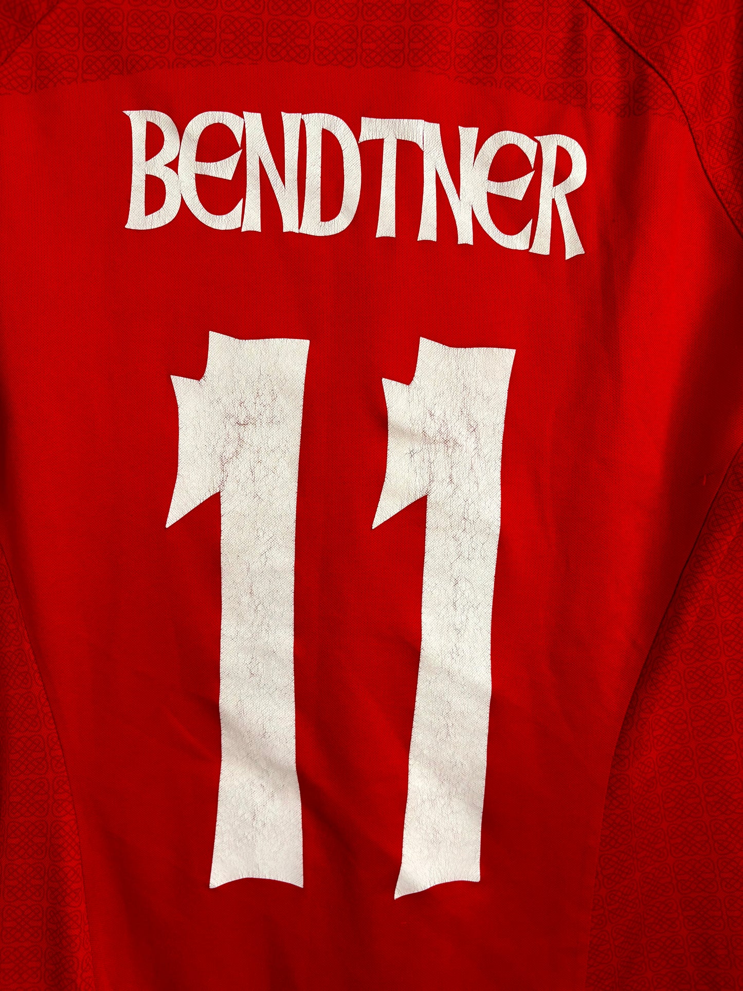 Danmark 🇩🇰 DBU fodboldtrøje Nicklas Bendtner 2016