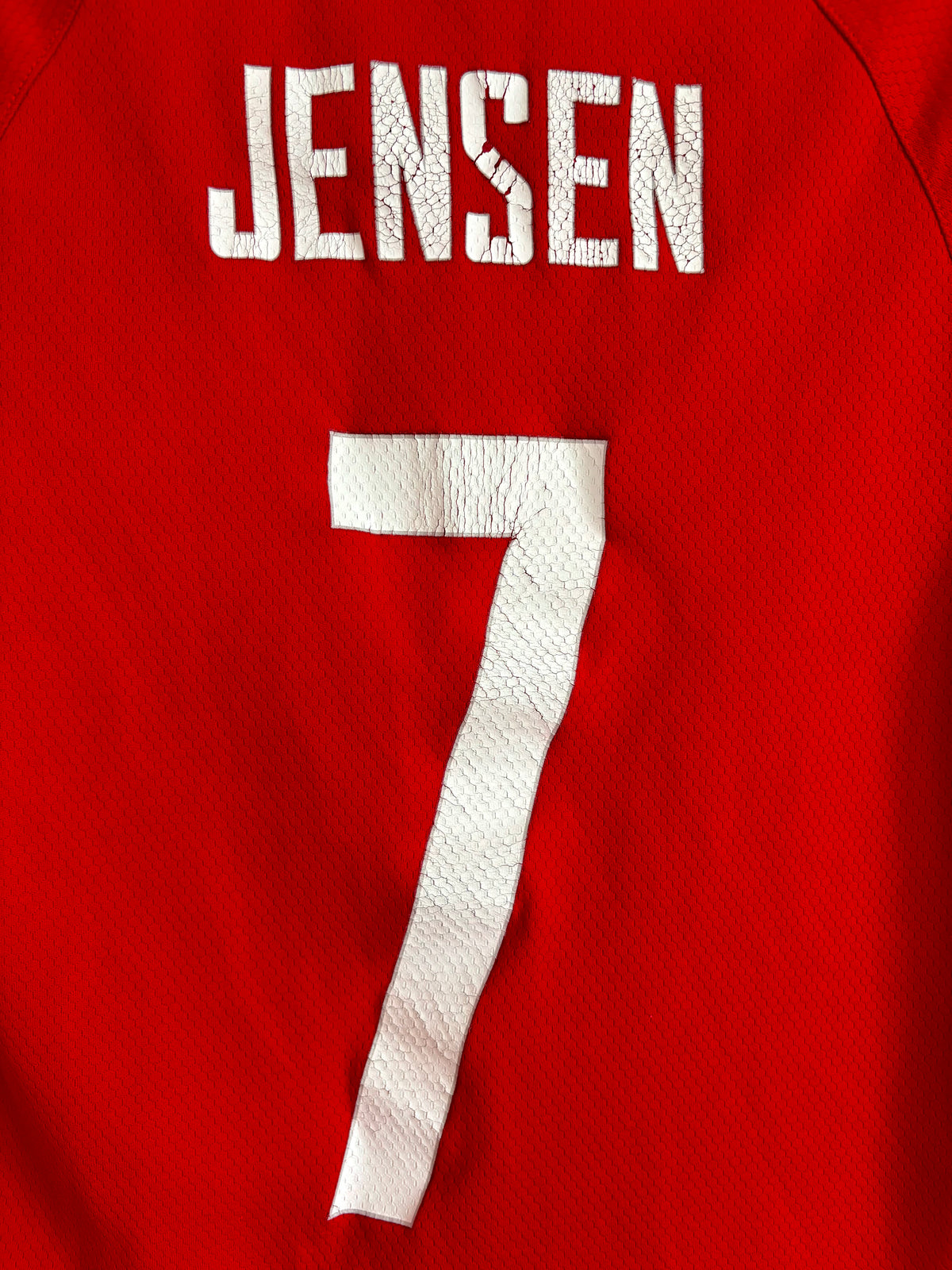 Danmark DBU 2022 fodboldtrøje M Jensen