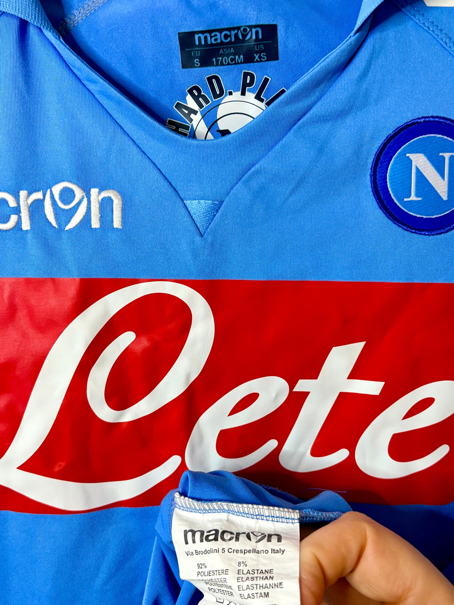 Napoli fodboldtrøje 2013