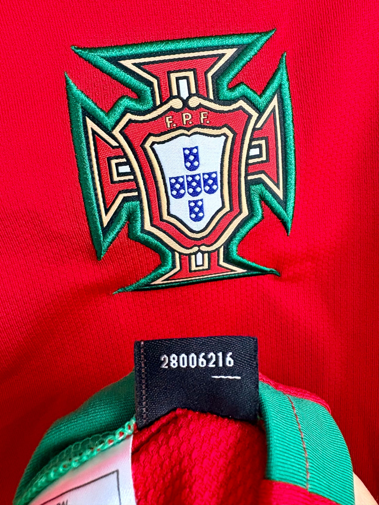 Portugal fodboldtrøje 2006 - Fodboldminder.dk