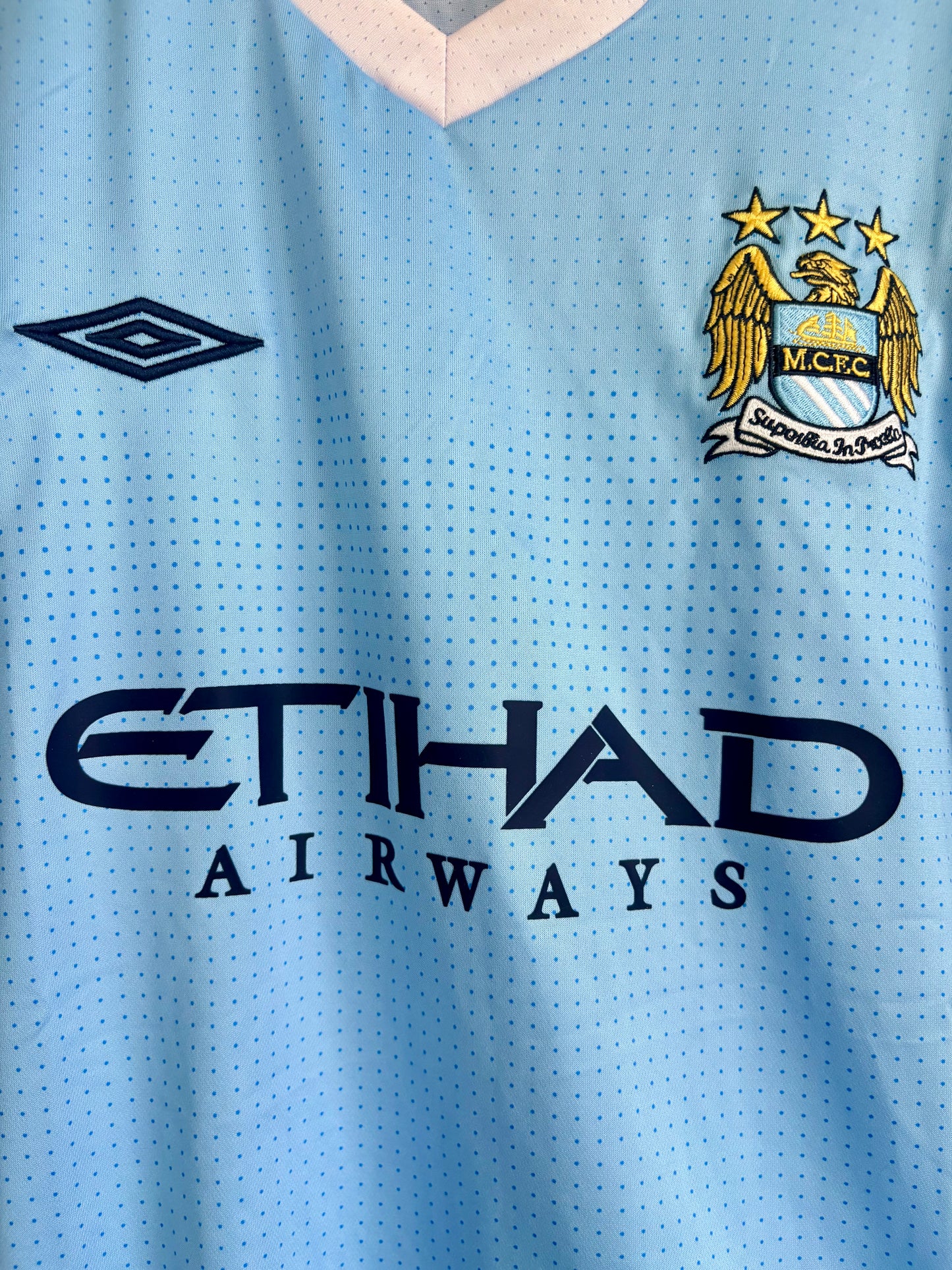 Manchester City fodboldtrøje 2011 Aguero