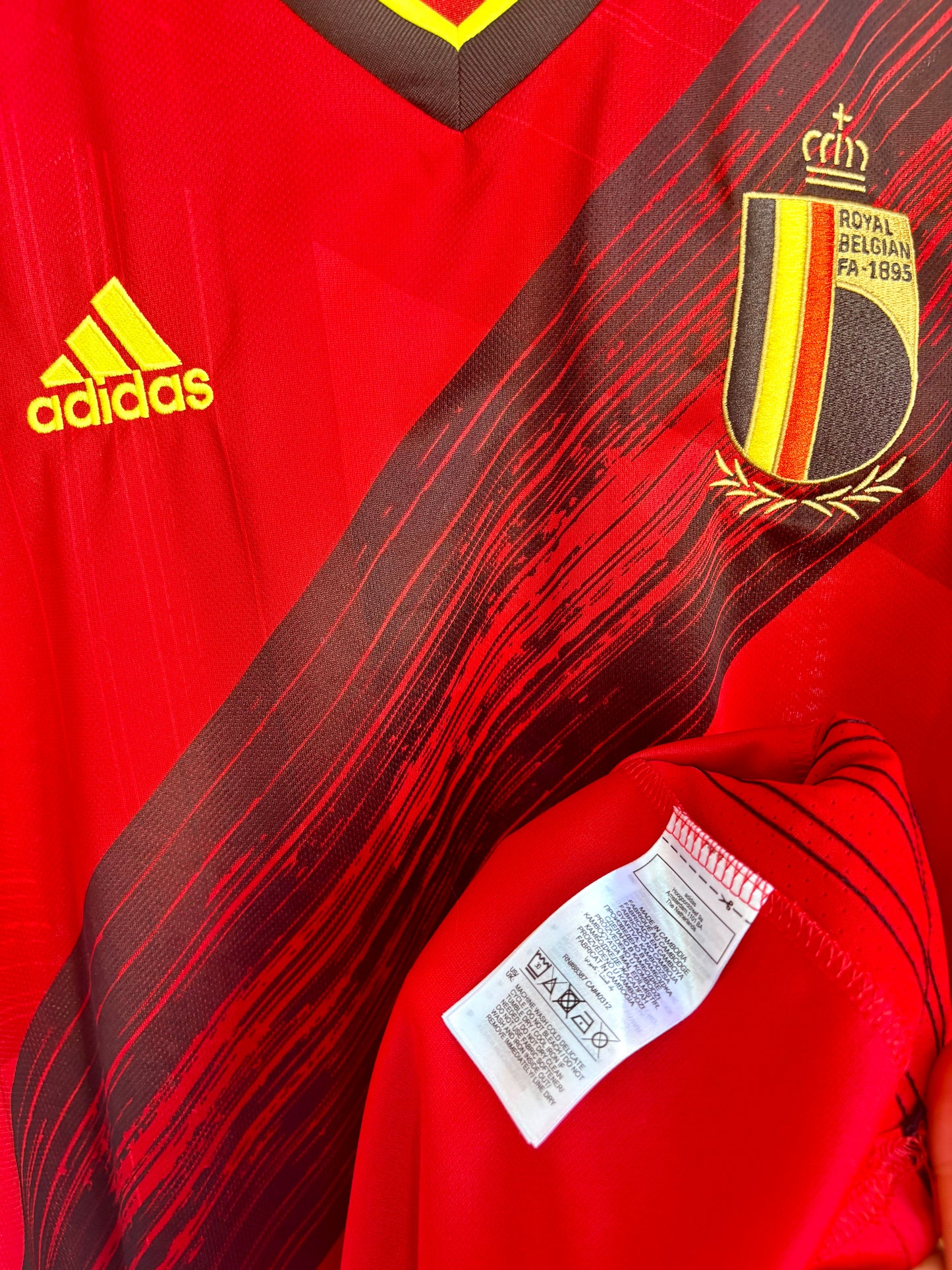 Belgien fodboldtrøje 2021