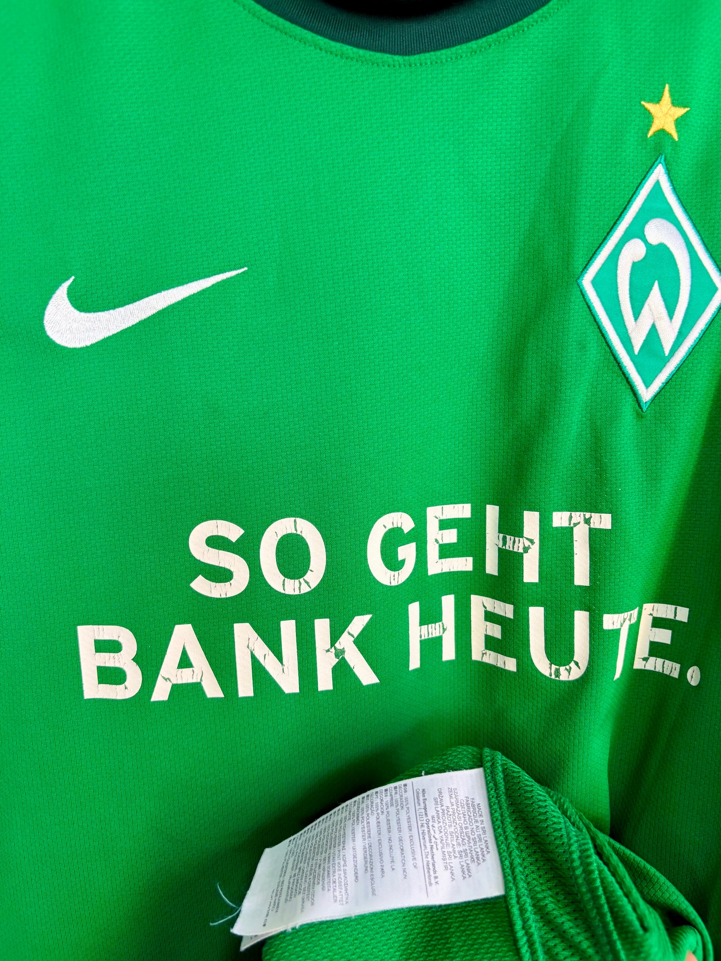 Werder Bremen fodboldtrøje 2009