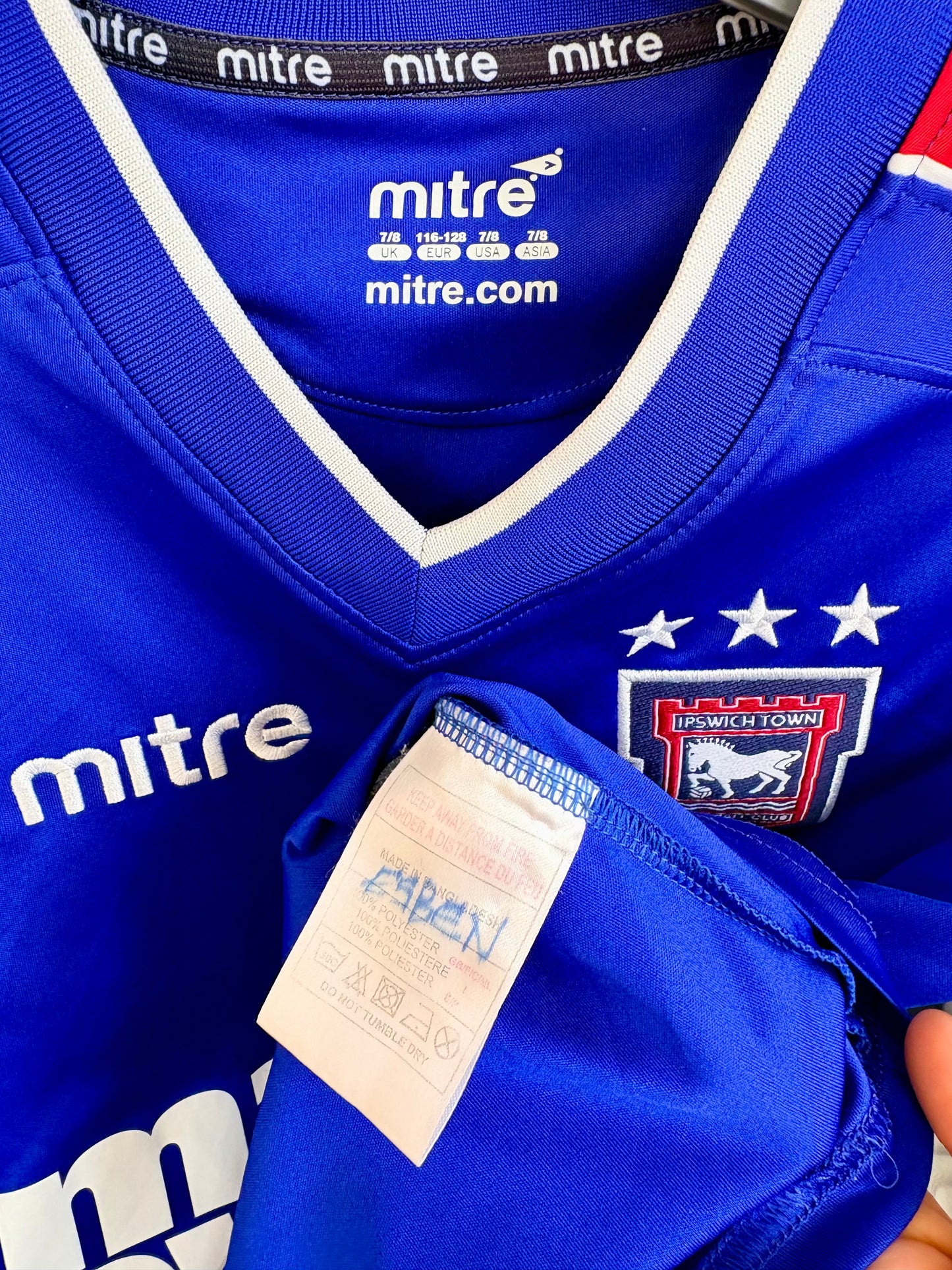 Ipswich Town fodboldtrøje 2012