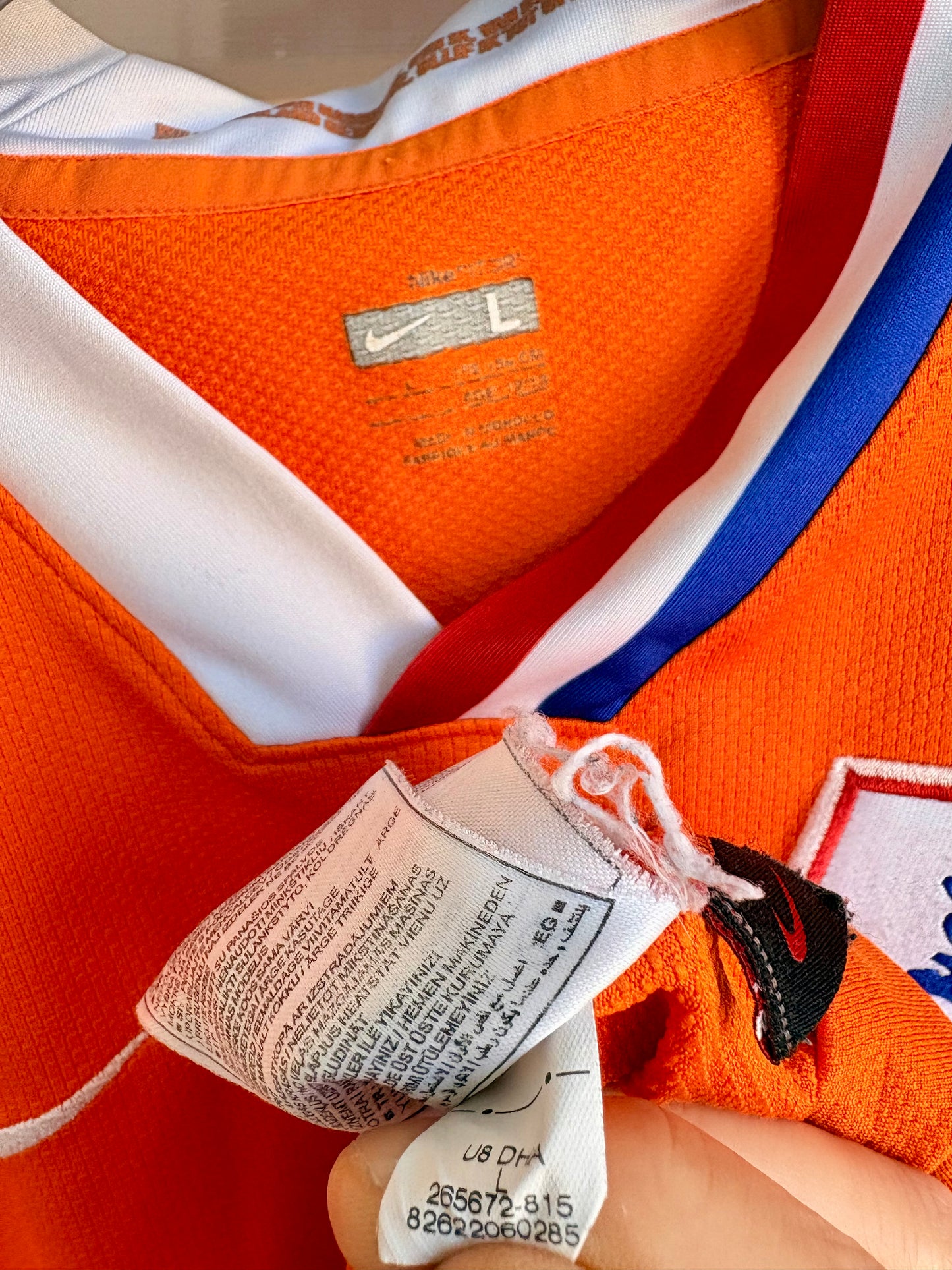 Holland fodboldtrøje 2008
