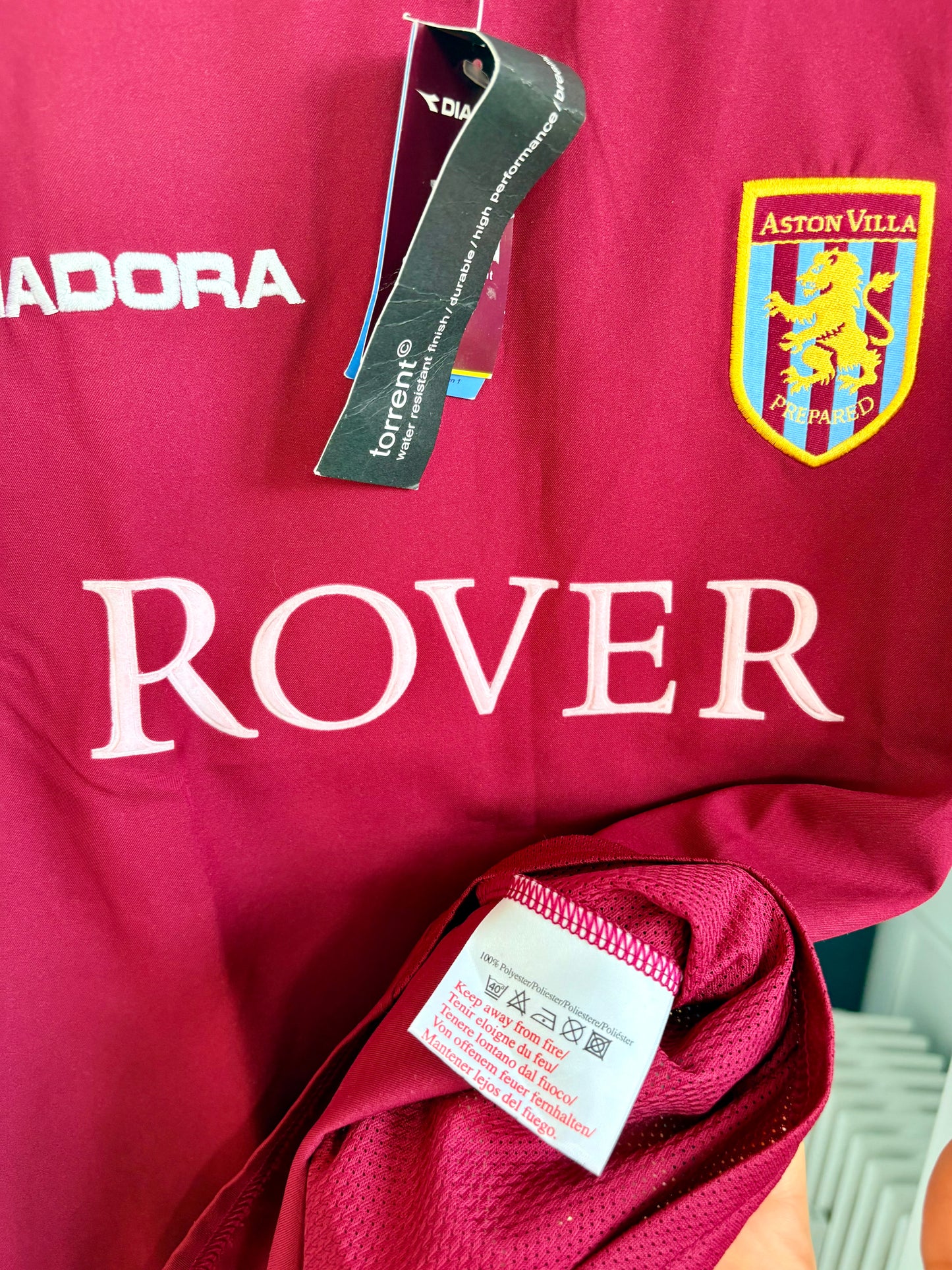 Aston Villa fodboldtrøje 2003