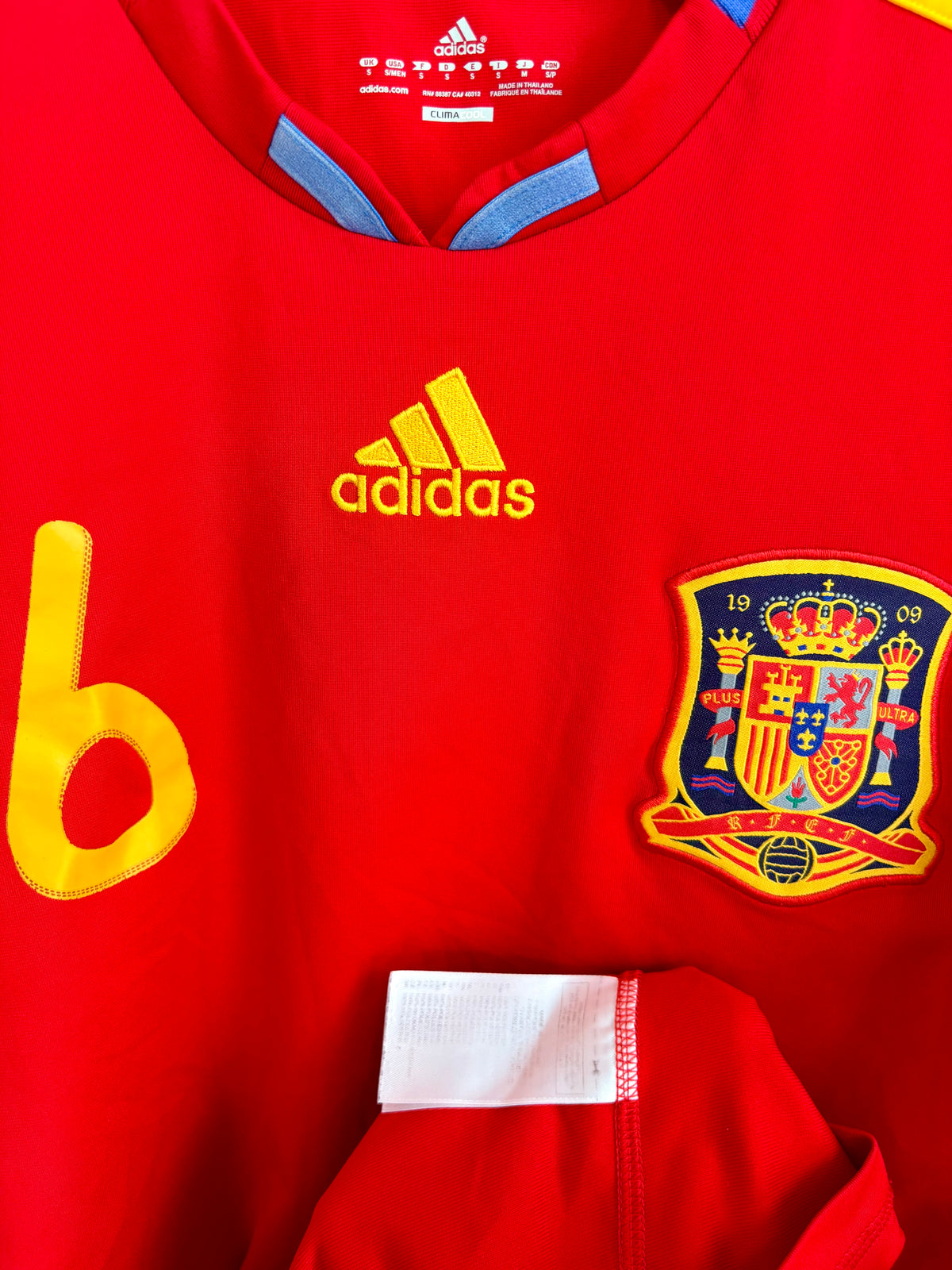 Adidas Spanien fodboldtrøje A. Iniesta 2010