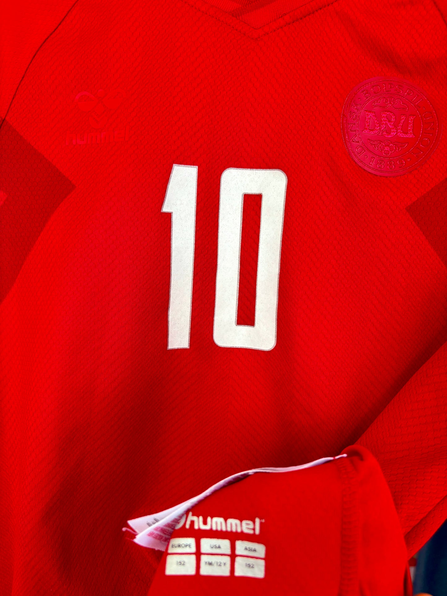 Danmark DBU fodboldtrøje Eriksen 2022