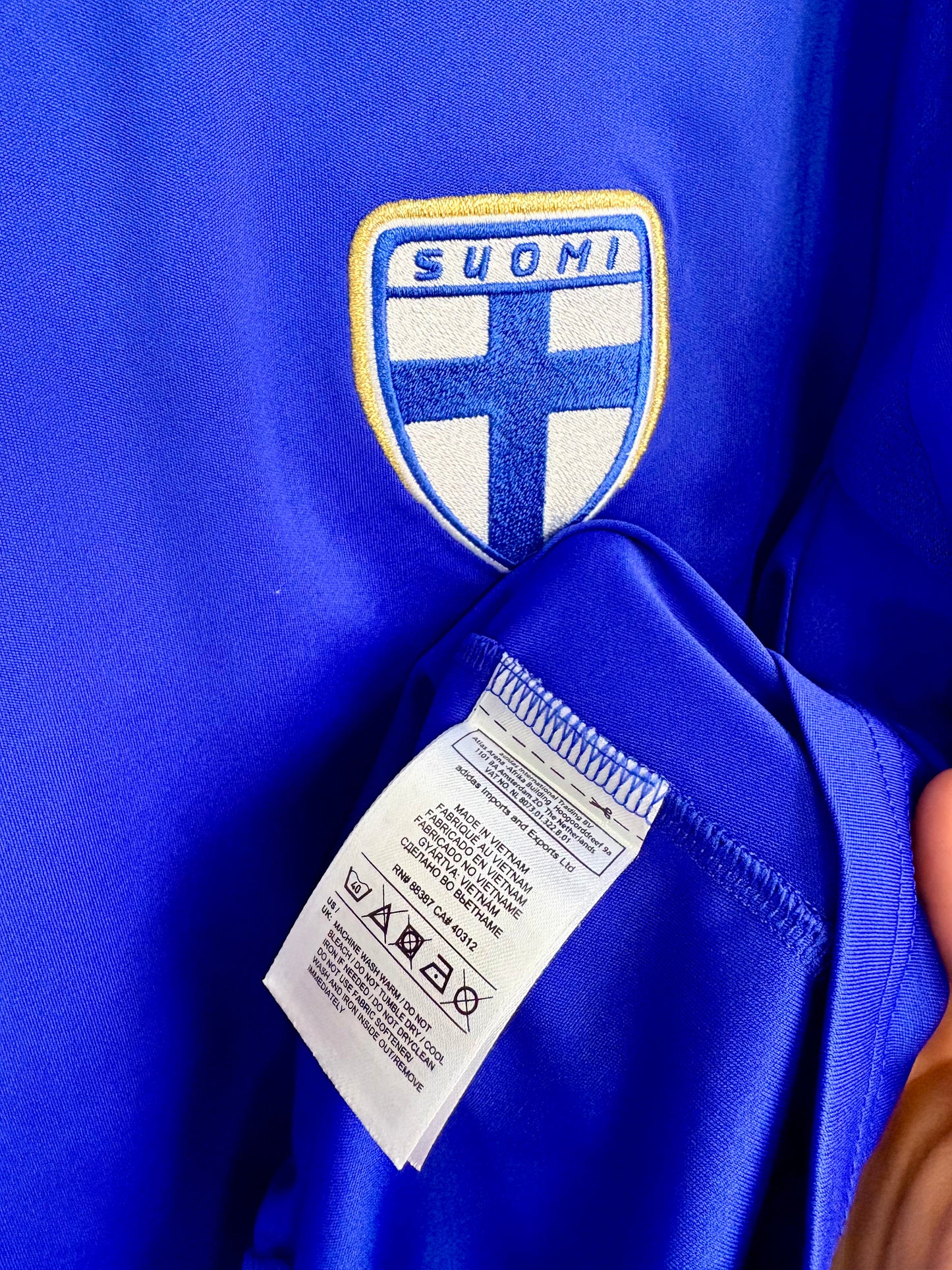 Finland fodboldtrøje 2012