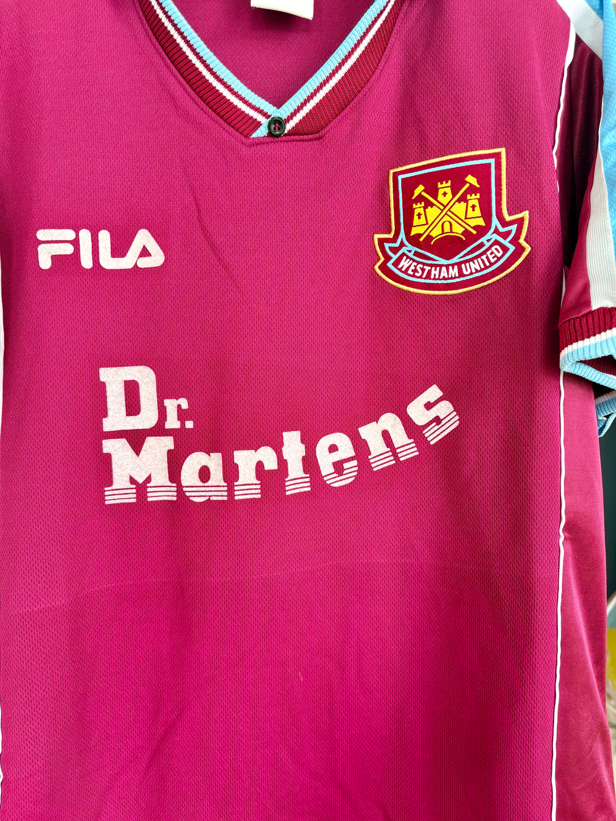 West Ham fodboldtrøje 1999