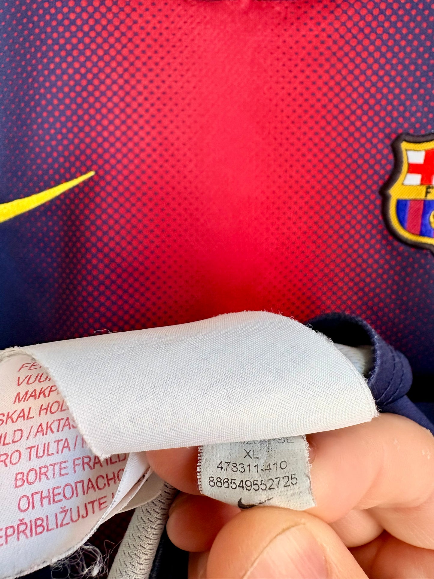 FC Barcelona fodboldtrøje 2012