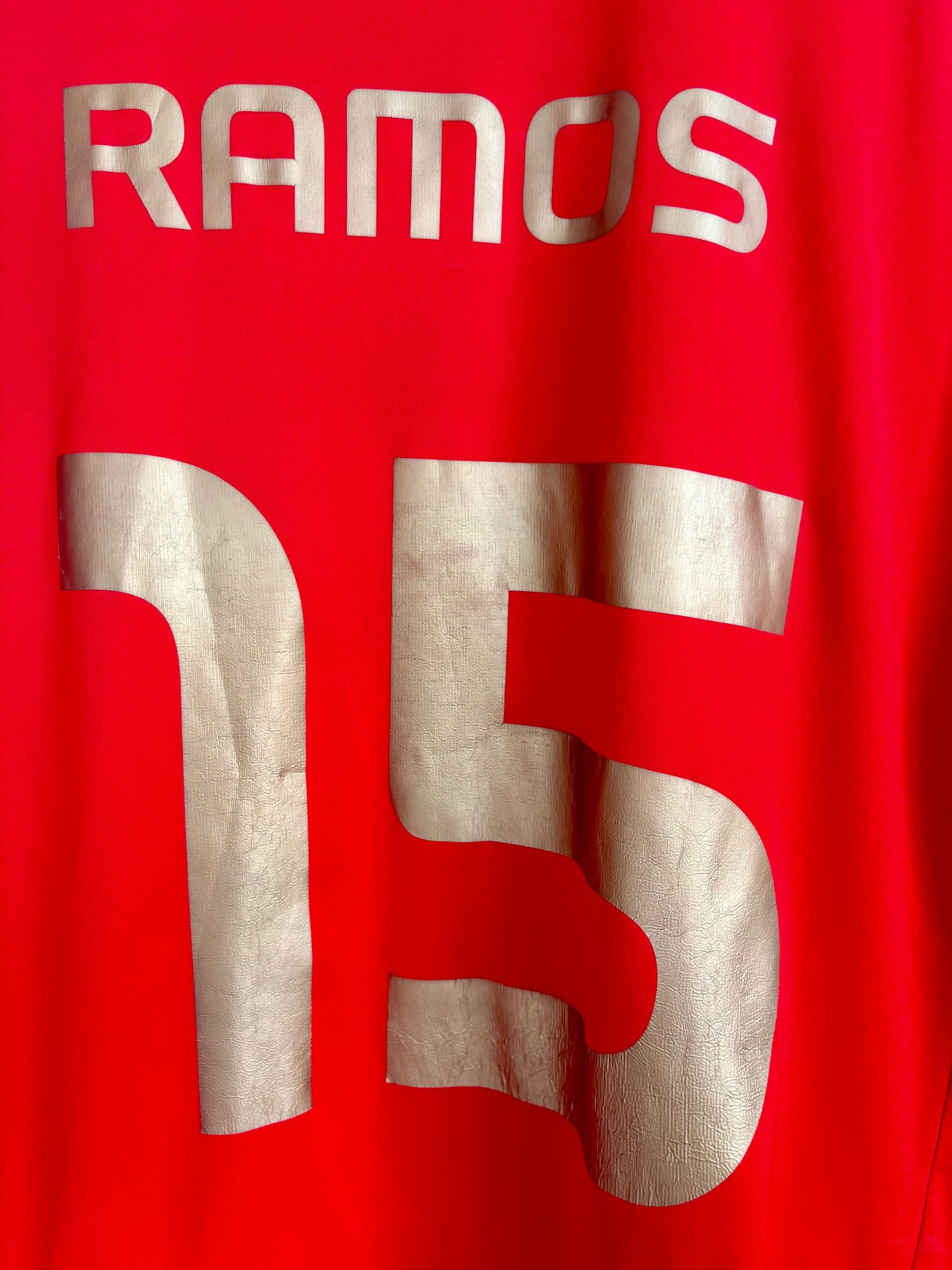 Spanien landsholdstrøje 2007 Sergio Ramos