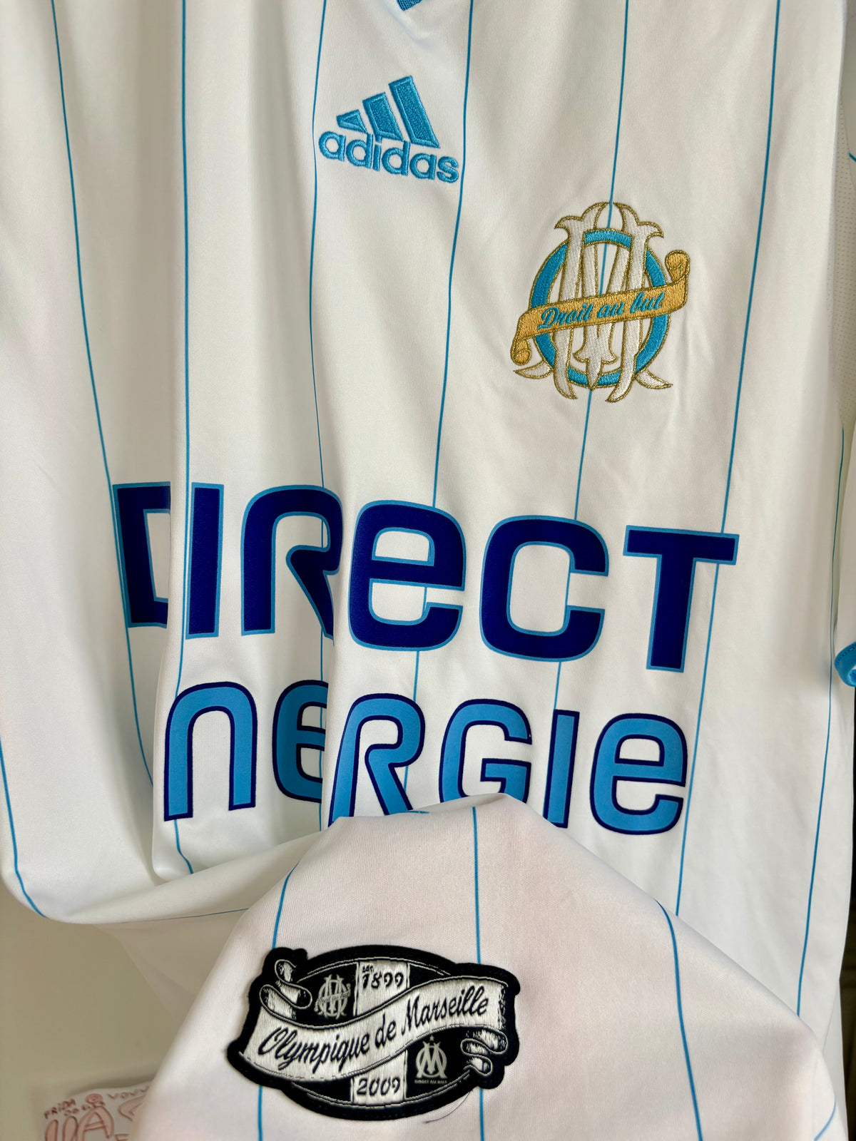 Marseille fodboldtrøje 2009