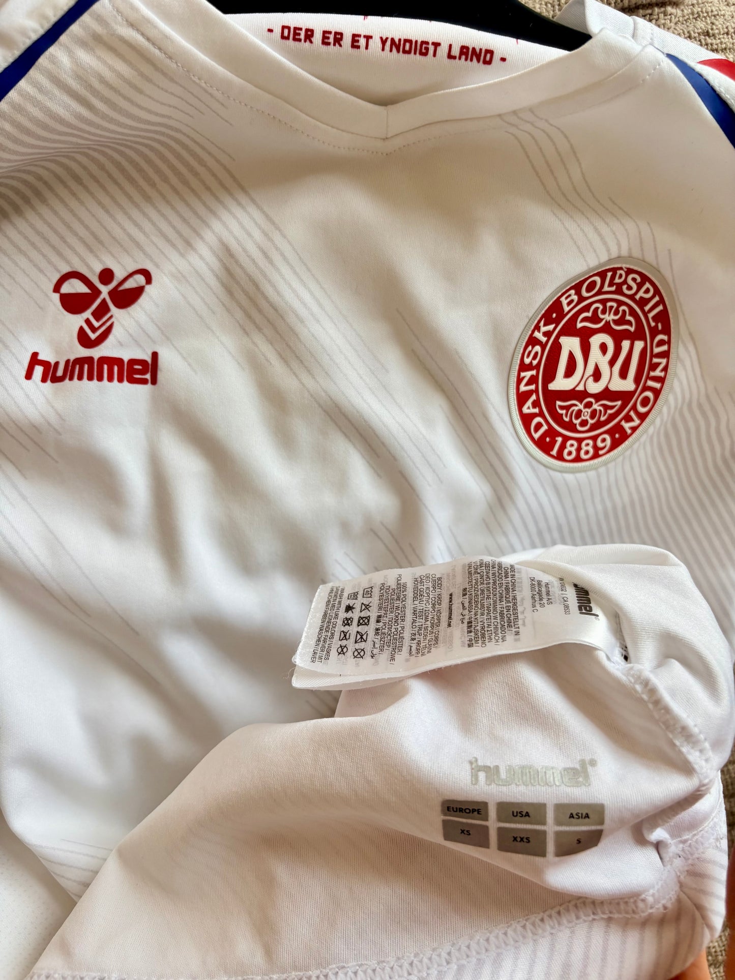 Danmark 🇩🇰 DBU fodboldtrøje 2020