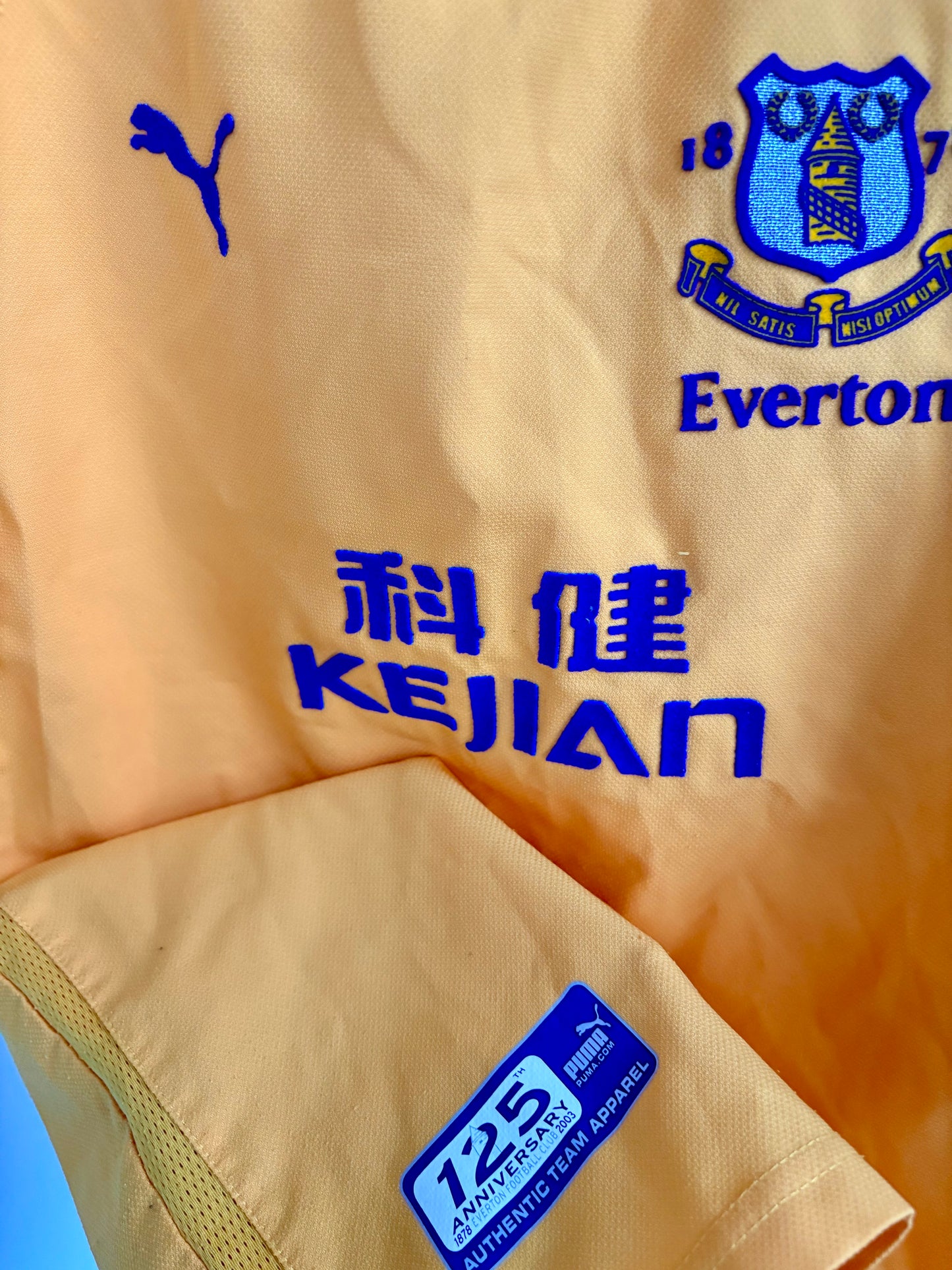 Everton fodboldtrøje 2003