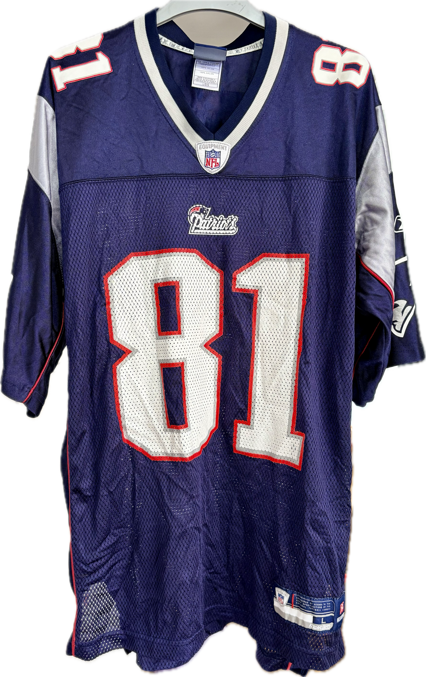 New England Patriots NFL-trøje 2007 – Randy Moss #81