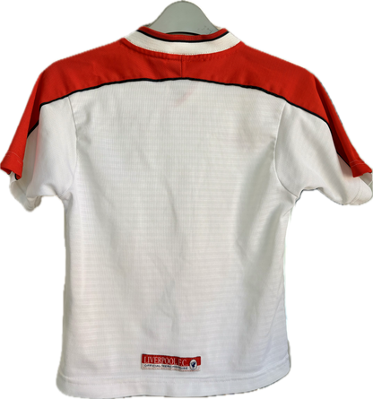 Liverpool fodboldtrøje 1998 gengivelse