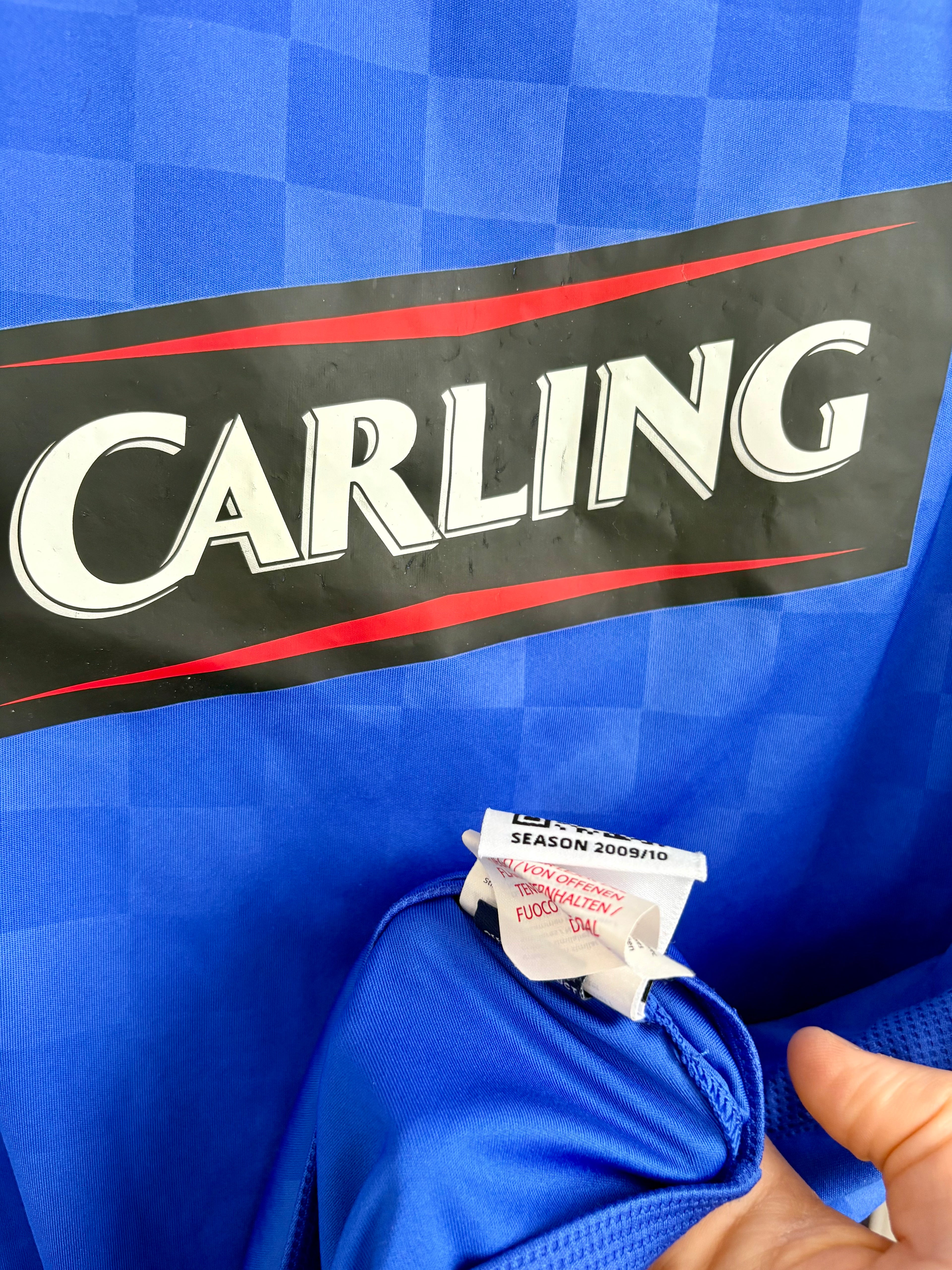 Glasgow Rangers fodboldtrøje 2009