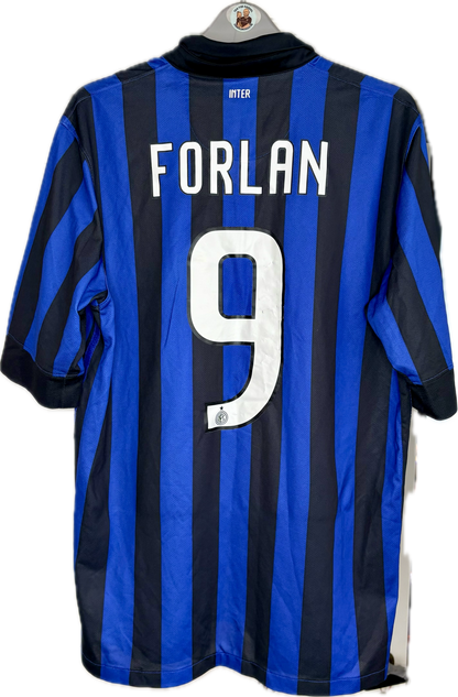 Inter fodboldtrøje med Forlan 2011