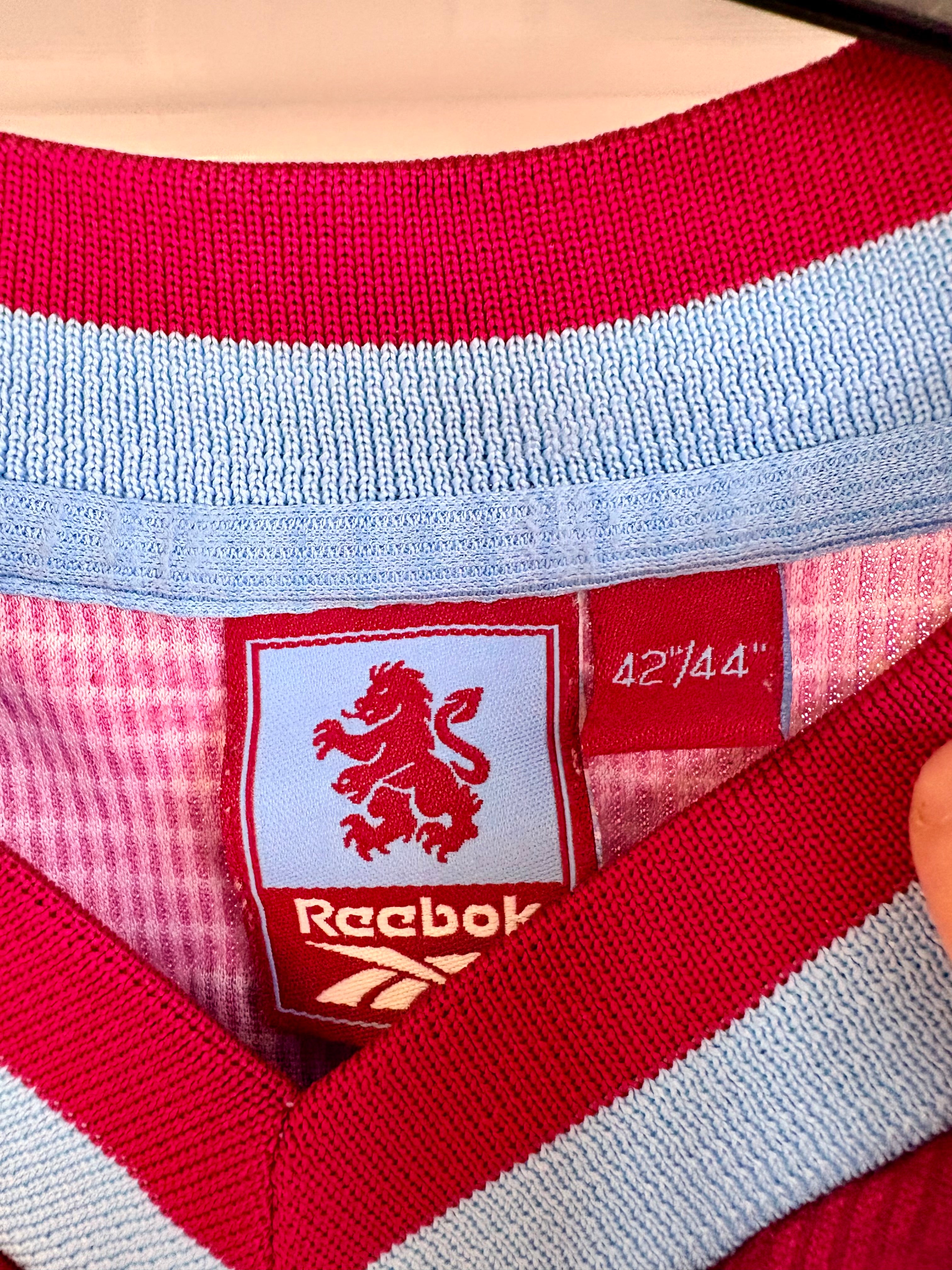 Aston Villa fodboldtrøje Boateng 1999