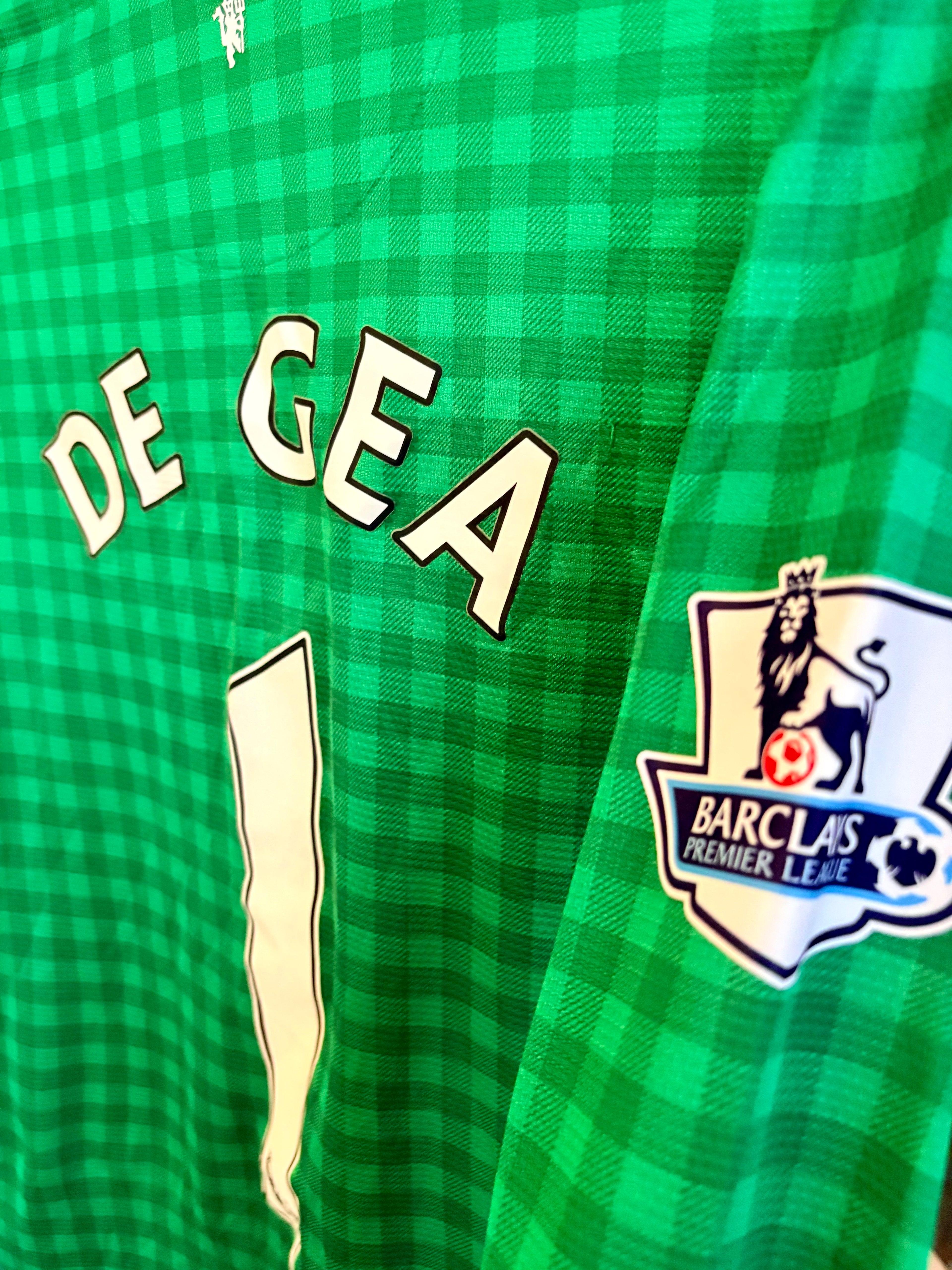 Manchester United fodboldtrøje med De Gea 2012