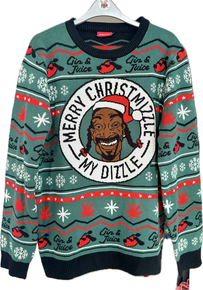 Snoop Dog juletrøje / julesweater i M/L
