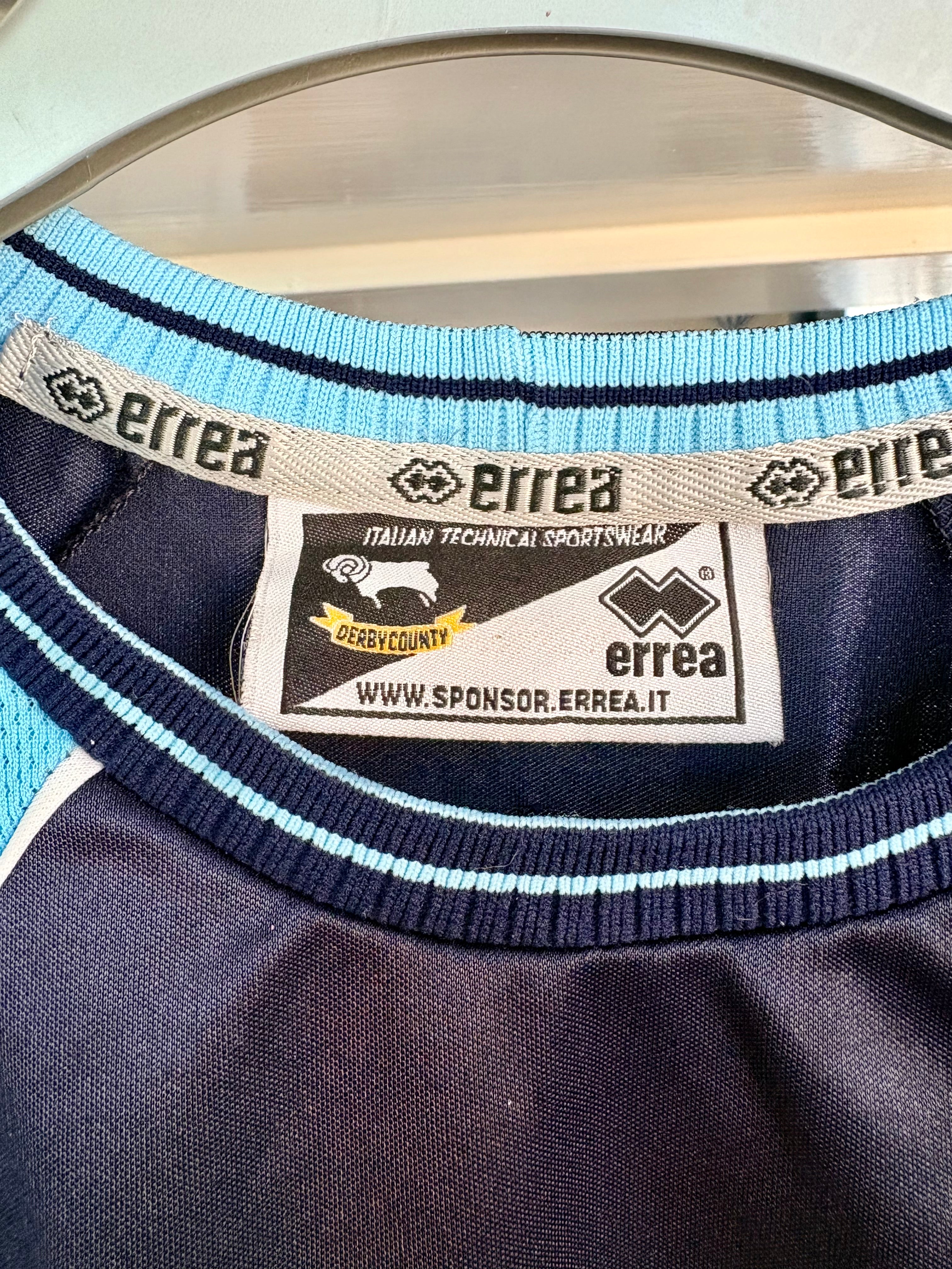 Derby County fodboldtrøje 2001