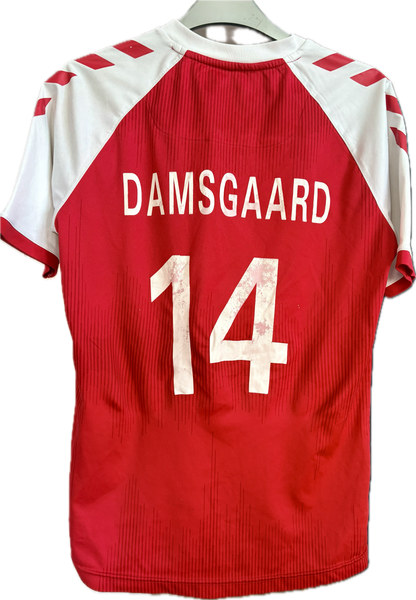 Danmark DBU fodboldtrøje Damsgaard  2021