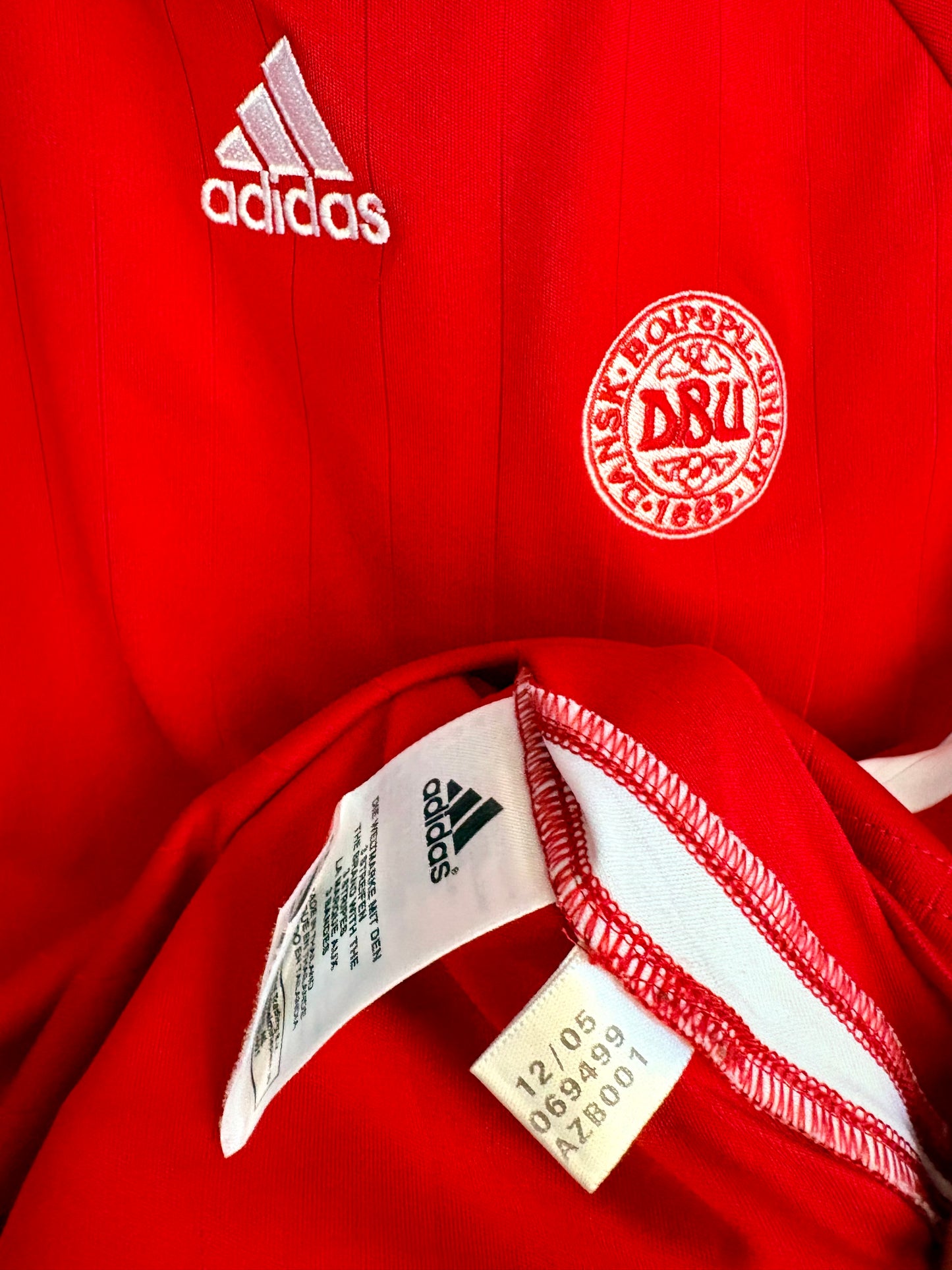 Danmark DBU fodboldtrøje 2005