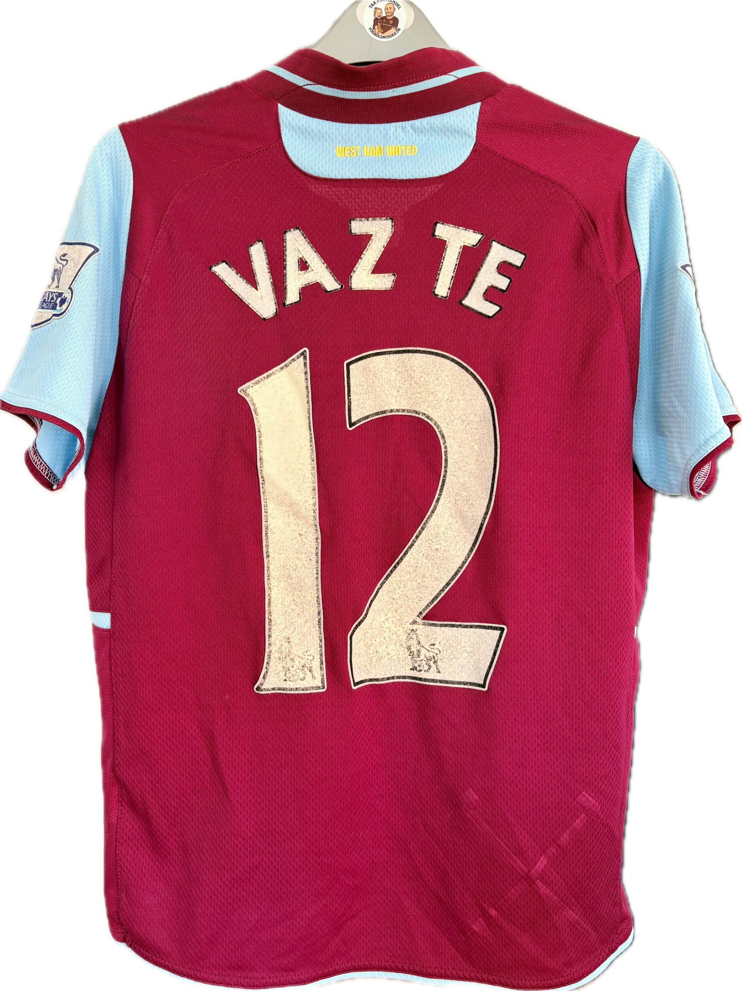 West Ham fodboldtrøje Vaz Te 2012