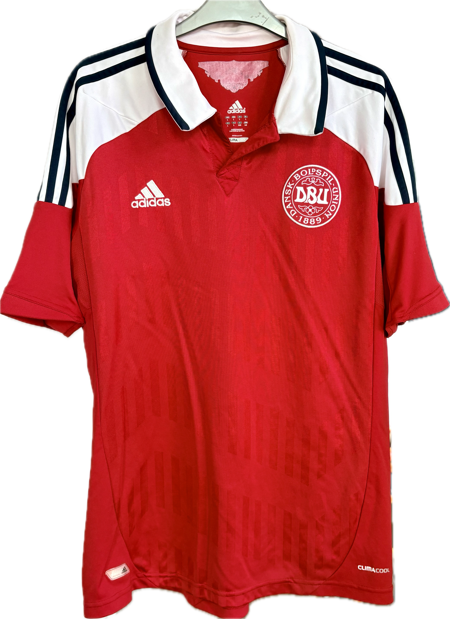 Danmark DBU fodboldtrøje 2012 Daniel Agger