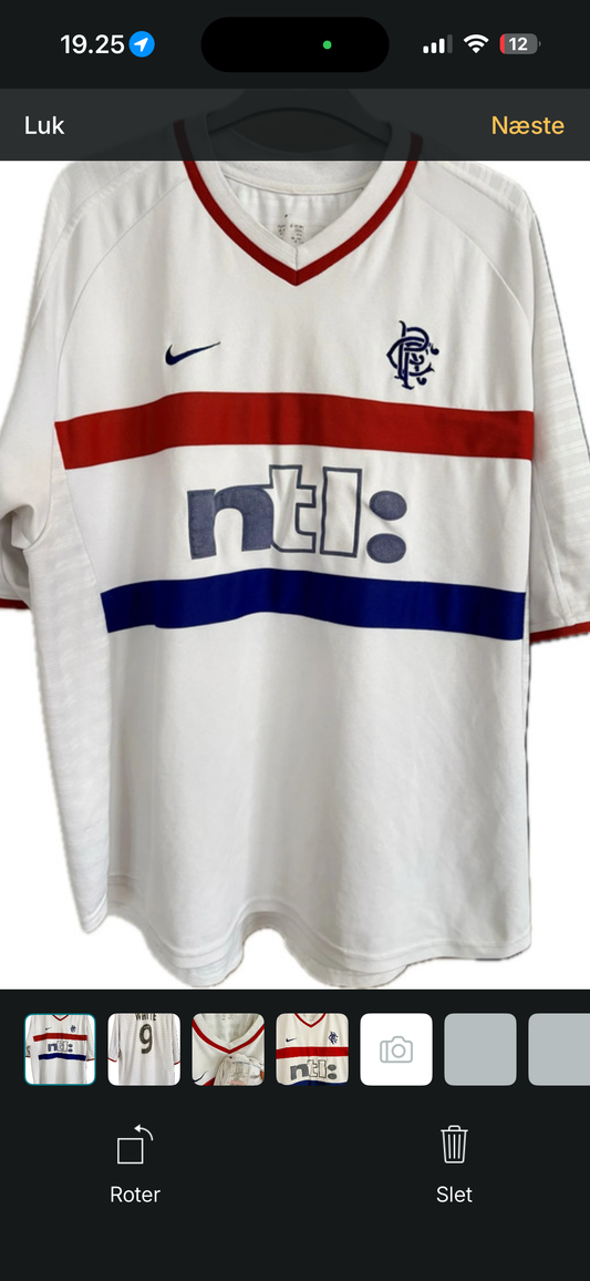 Glasgow Rangers fodboldtrøje 2000