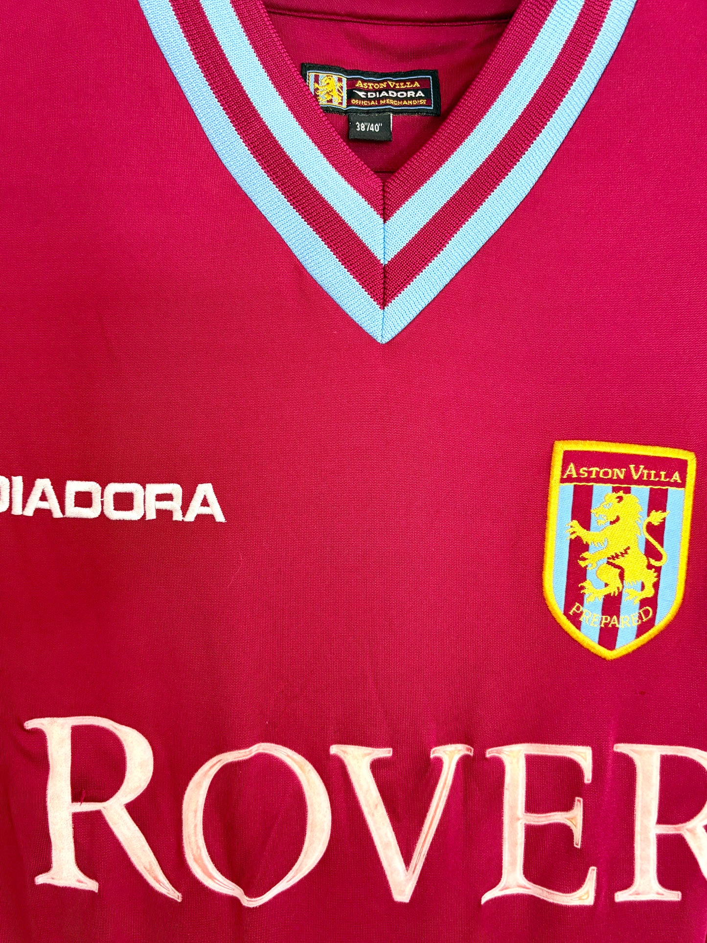 Aston Villa fodboldtrøje 2002