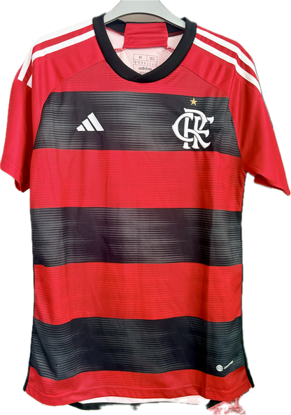 Flamengo fodboldtrøje M rød/sort slim fit