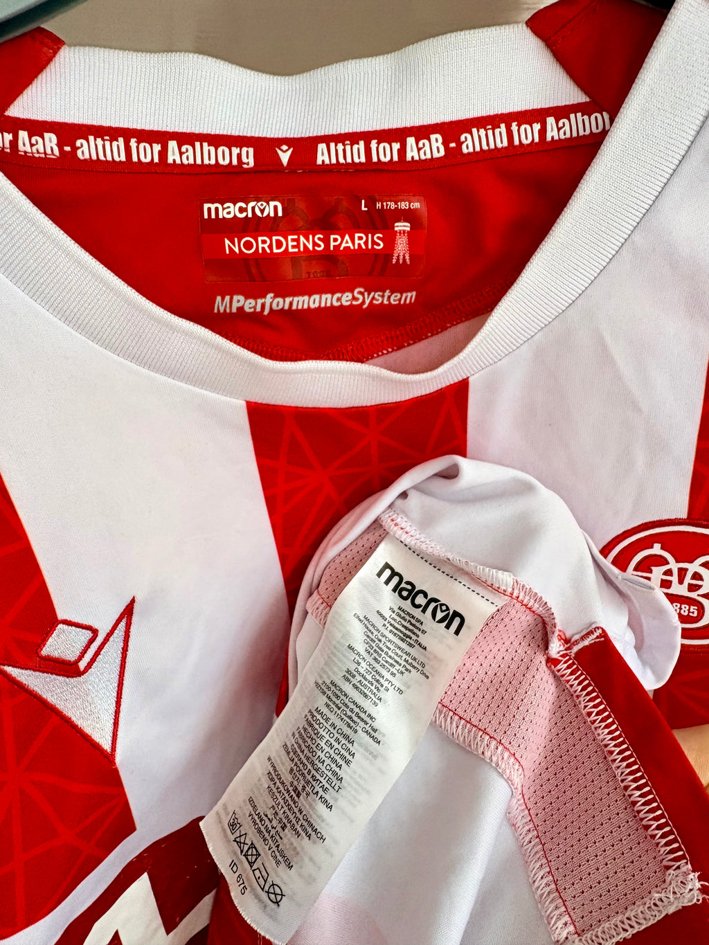 AaB fodboldtrøje 2022 Andreas Poulsen
