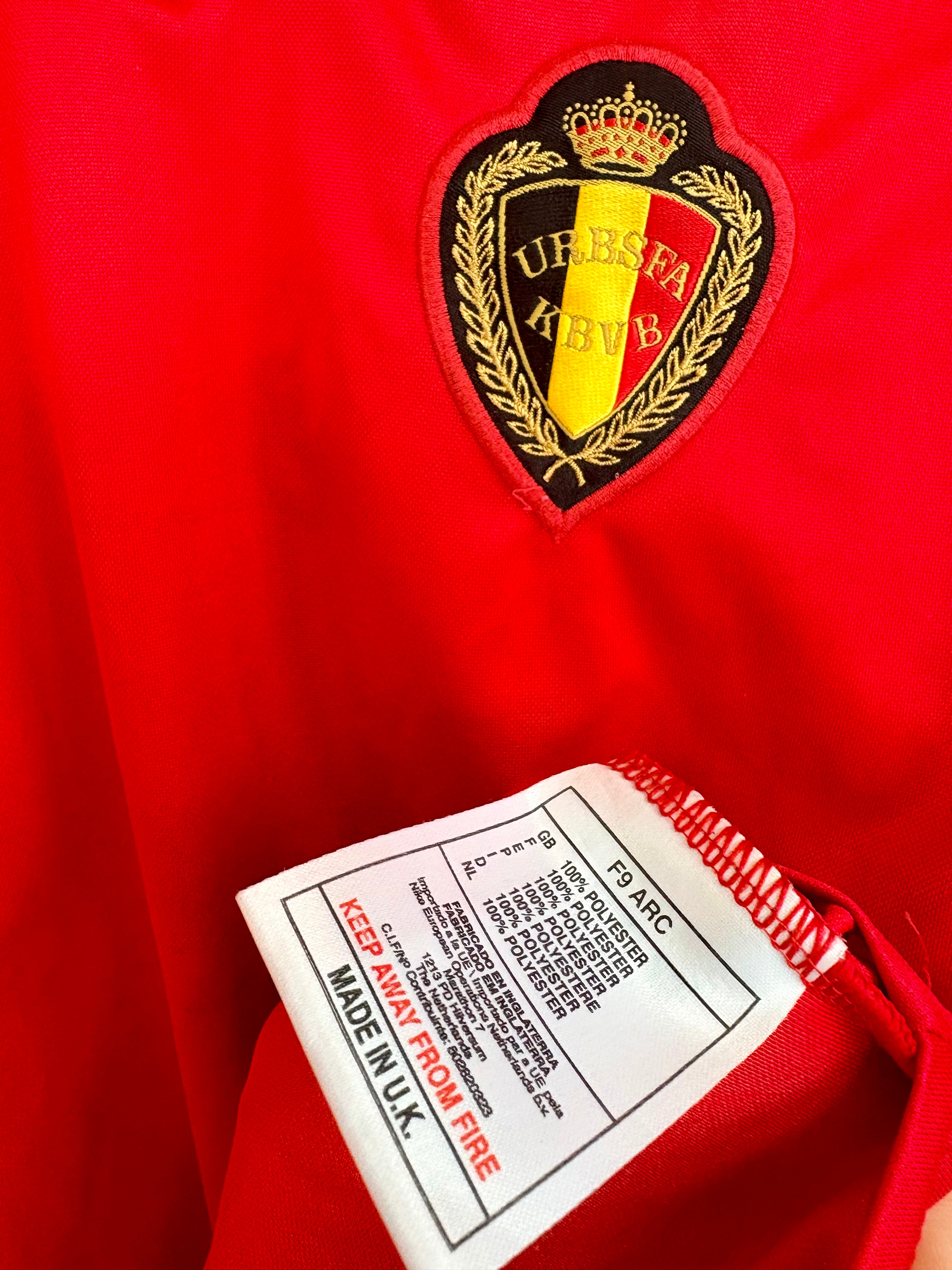 Belgien 🇧🇪 fodboldtrøje Mpenza 1999