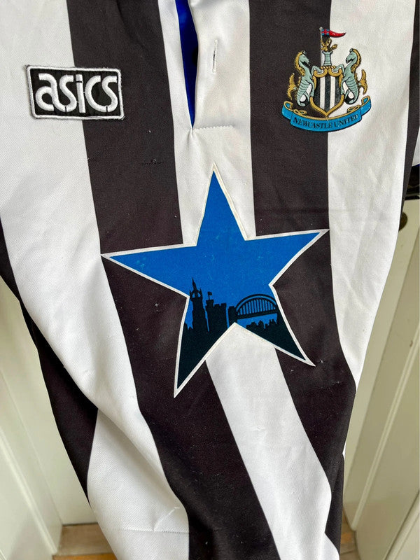 Newcastle fodboldtrøje Andy Cole 1993