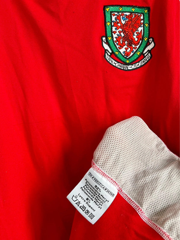 Wales fodboldtrøje 2002