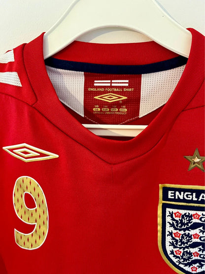 England fodboldtrøje Rooney 2006