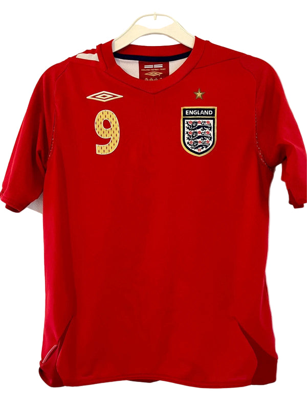 England fodboldtrøje Rooney 2006