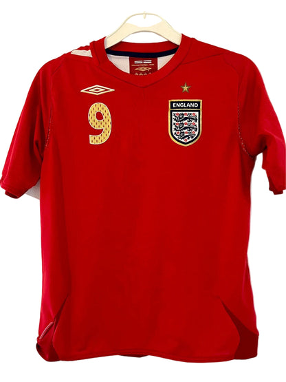 England fodboldtrøje Rooney 2006