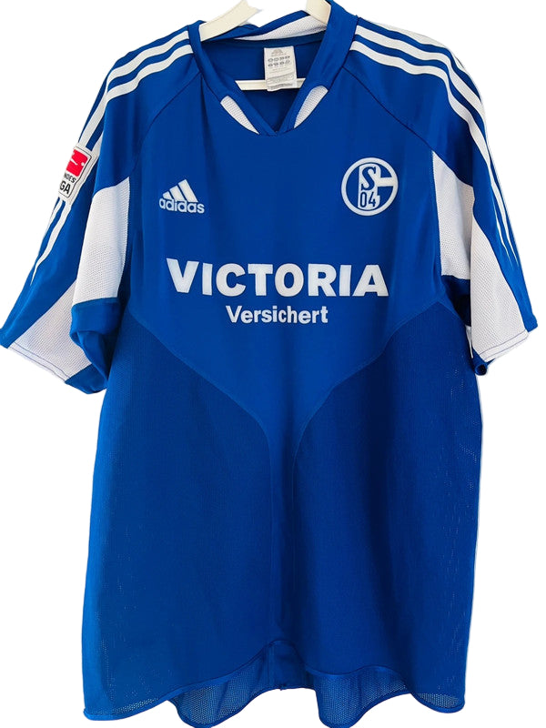 Schalke 04 fodboldtrøje med Kevin Kuranyi - 2004