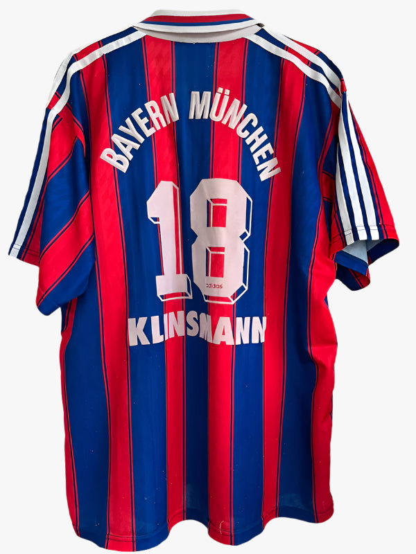 Bayern München fodboldtrøje med Klinsmann - 1995