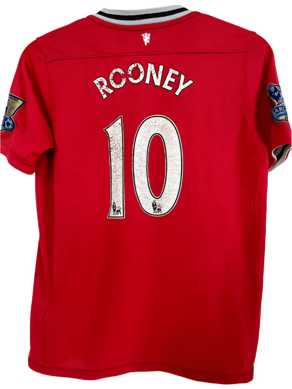 Manchester United fodboldtrøje med Wayne Rooney - 2010